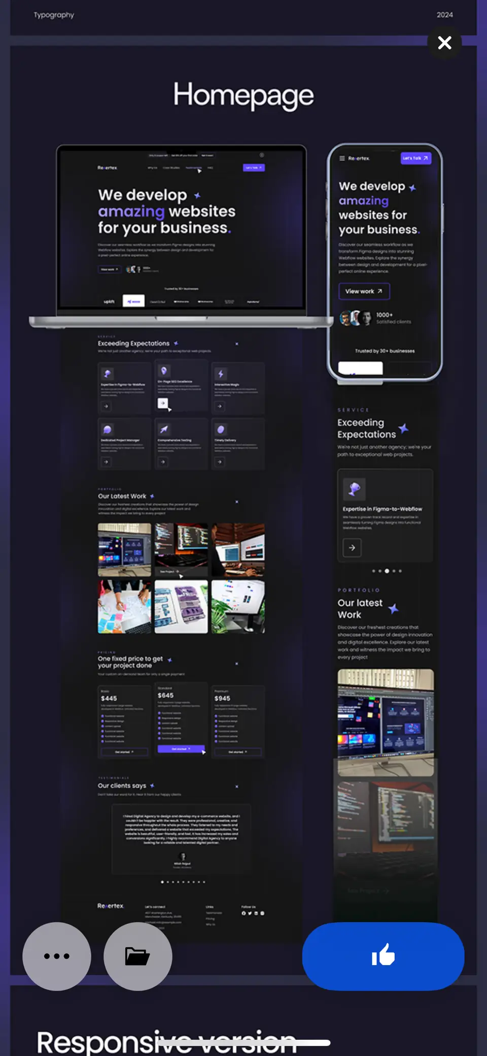 Creative Agency Website