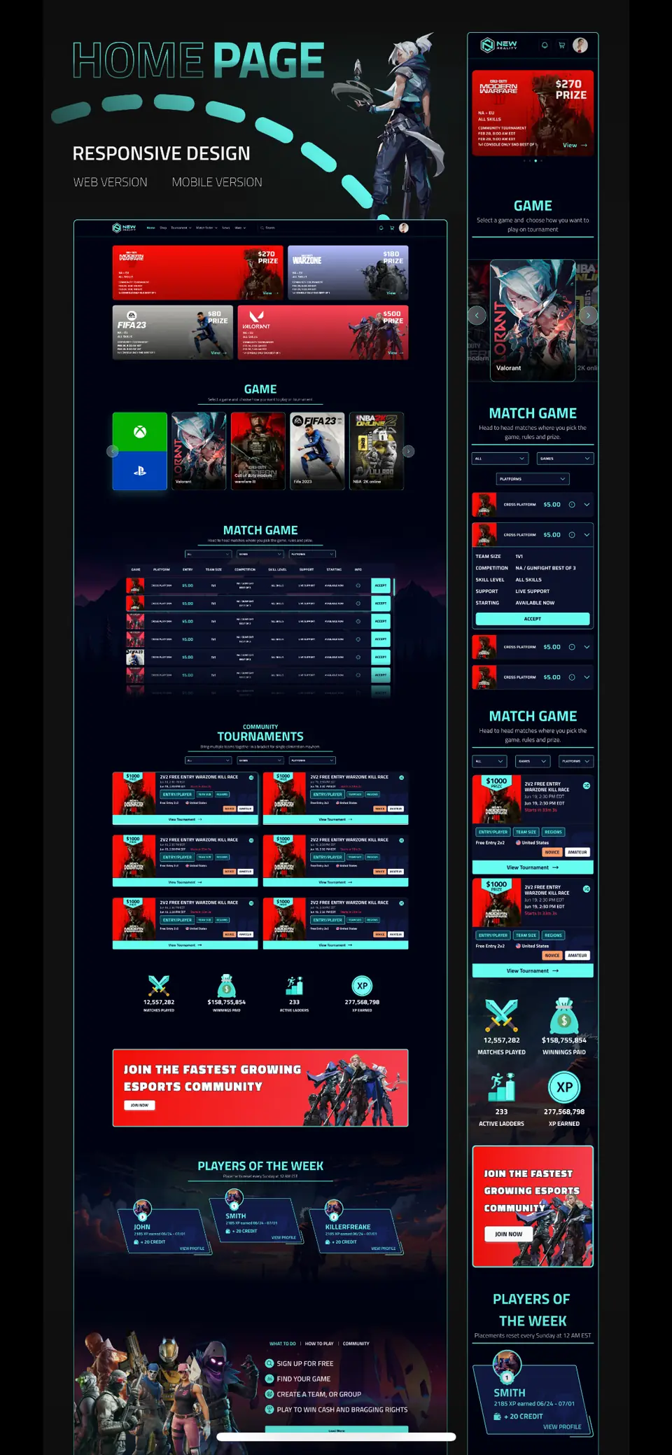 Gaming Tournament Platform