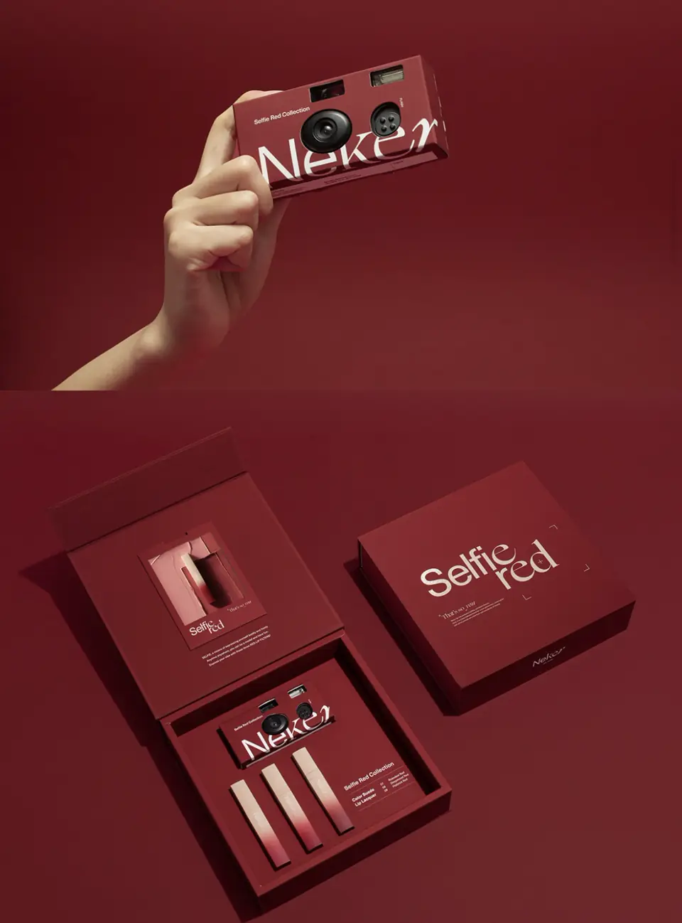 Selfie Red Gift Box